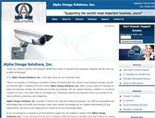 Tablet Screenshot of aosolutionsinc.com